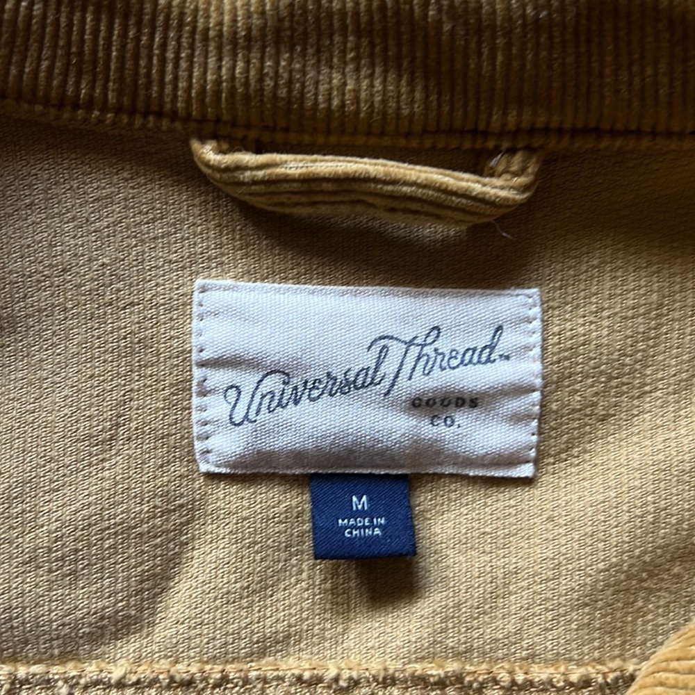 Universal Threads Corduroy Jacket Size Medium In … - image 2